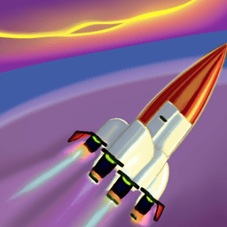 a rocket ship